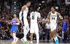 NBA西决G5今晚打响，马刺与雷霆战至2比2平局，谁能率先破局掌控晋级主动权引发热议